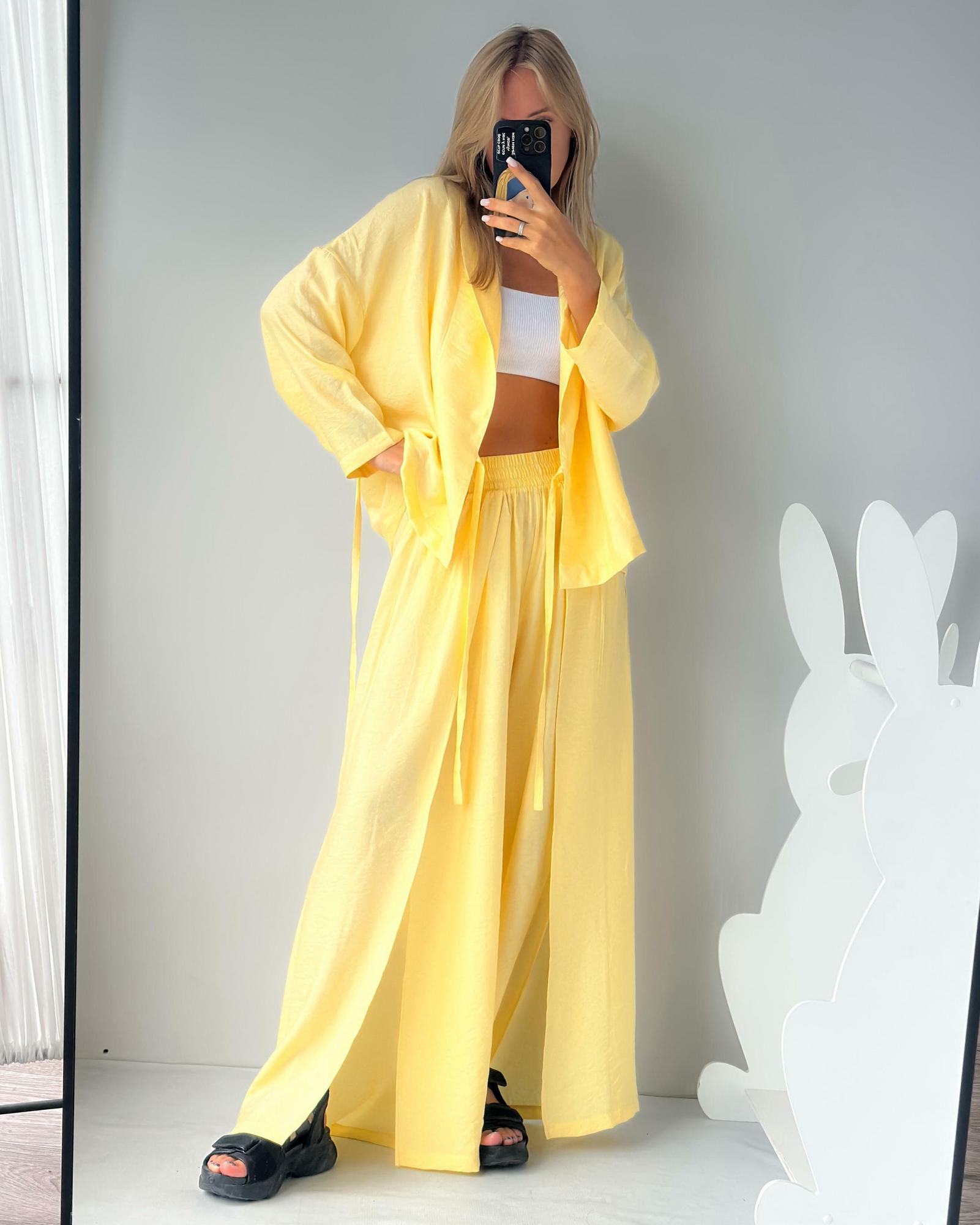 Комплект БРИЗ лимон вискоза