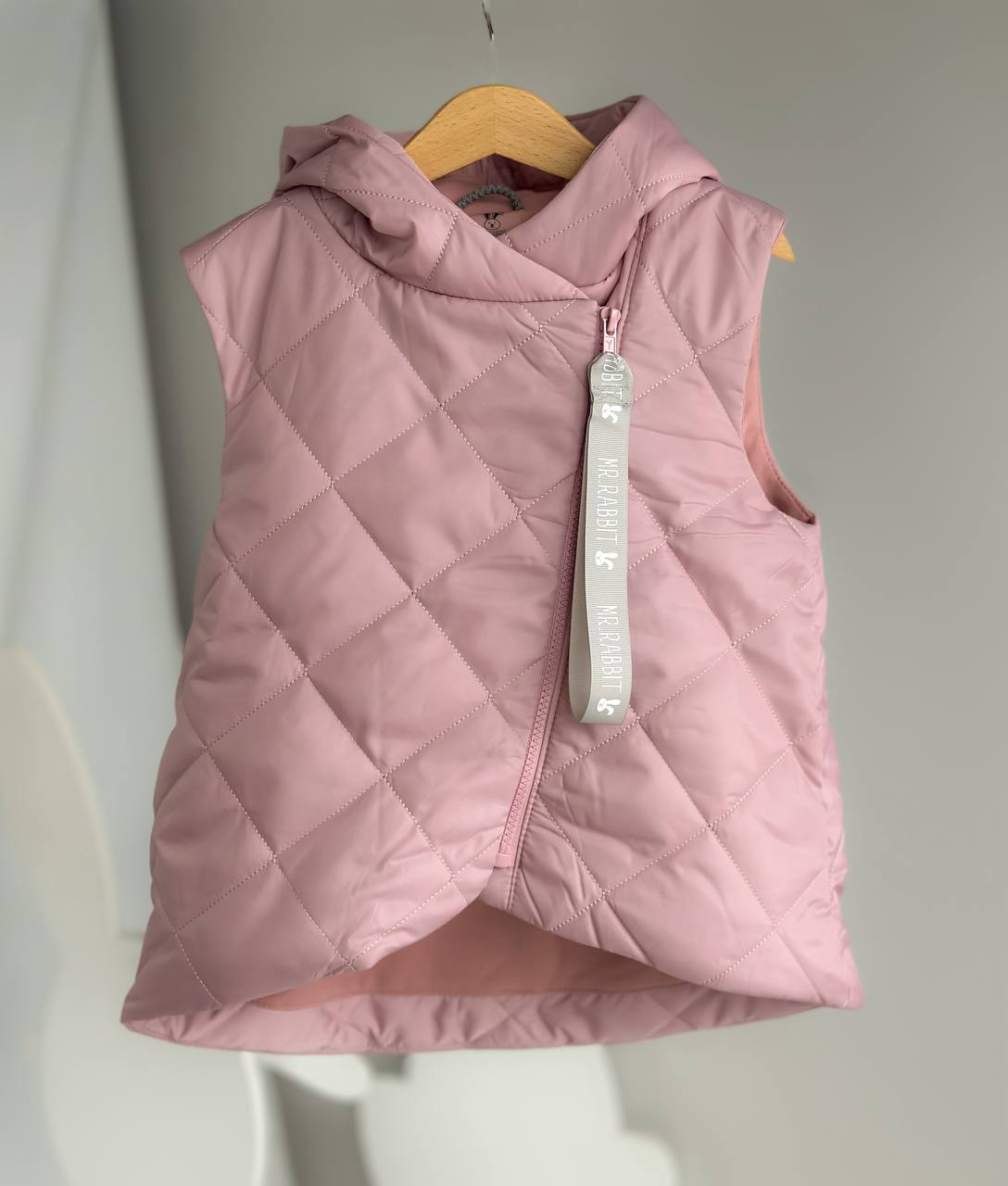 Удлиненная Жилетка пинк