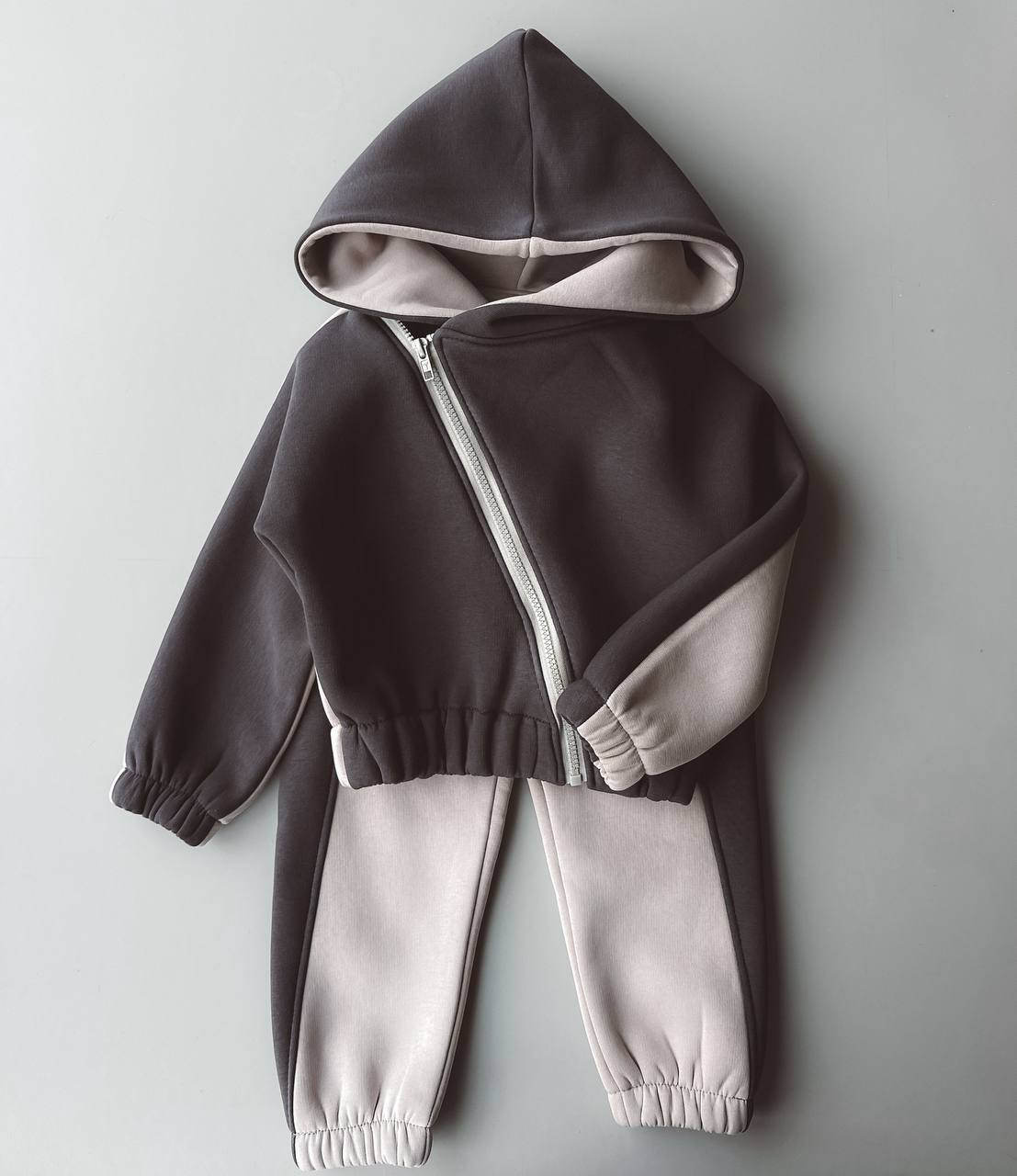 Комплект Duble графит + нюд