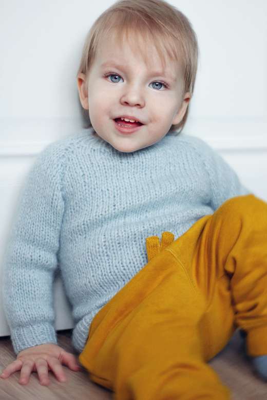 МК Детский свитер "Альпаковое Облако"