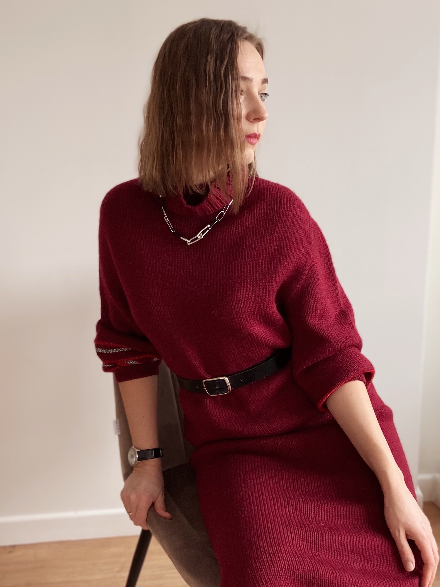 МК Платье-Свитер "Cozy Kokon"