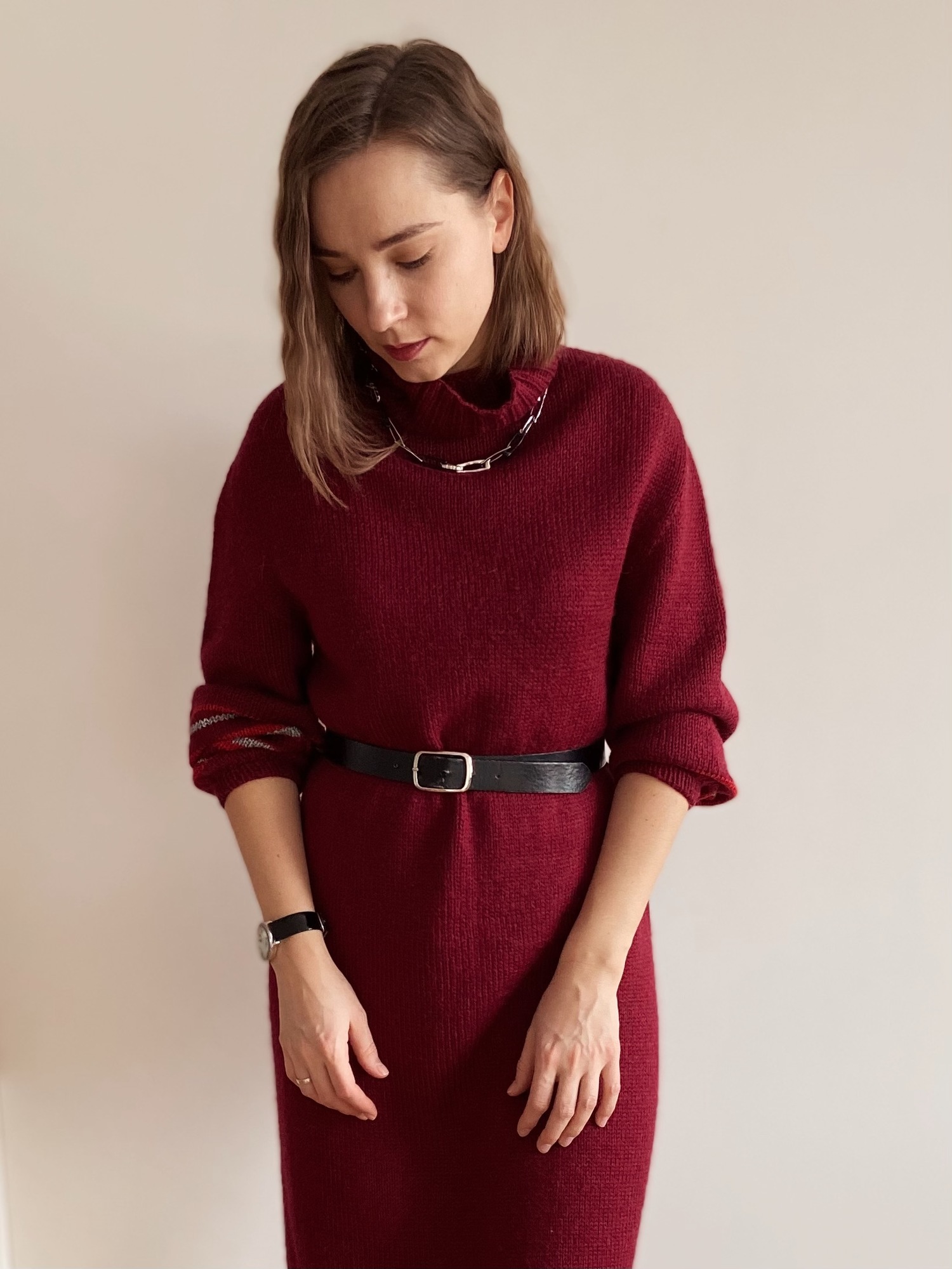 МК Платье-Свитер "Cozy Kokon"