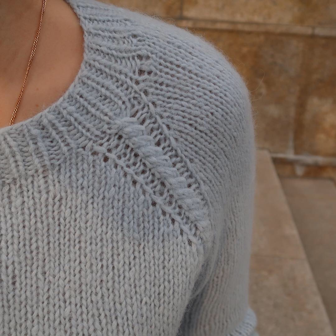 МК Свитер  детский и взрослый "Альпаковое Облако"