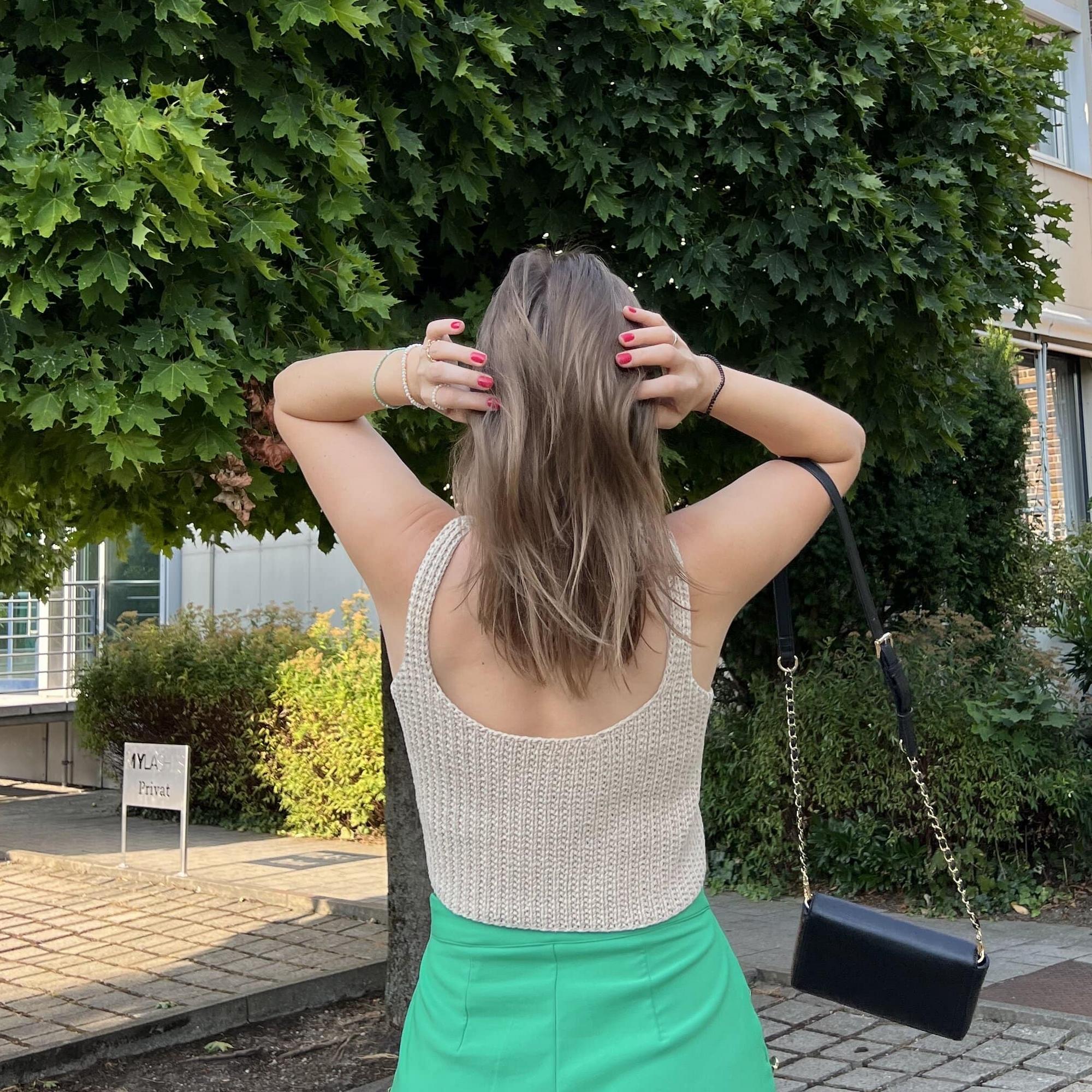 МК  "Вафельная майка"