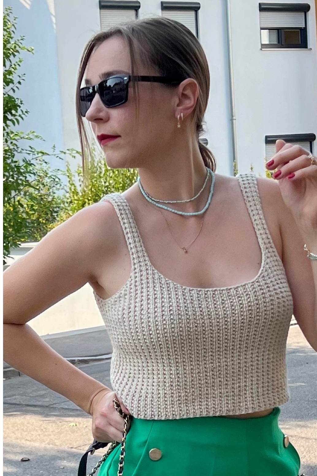 МК  "Вафельная майка"