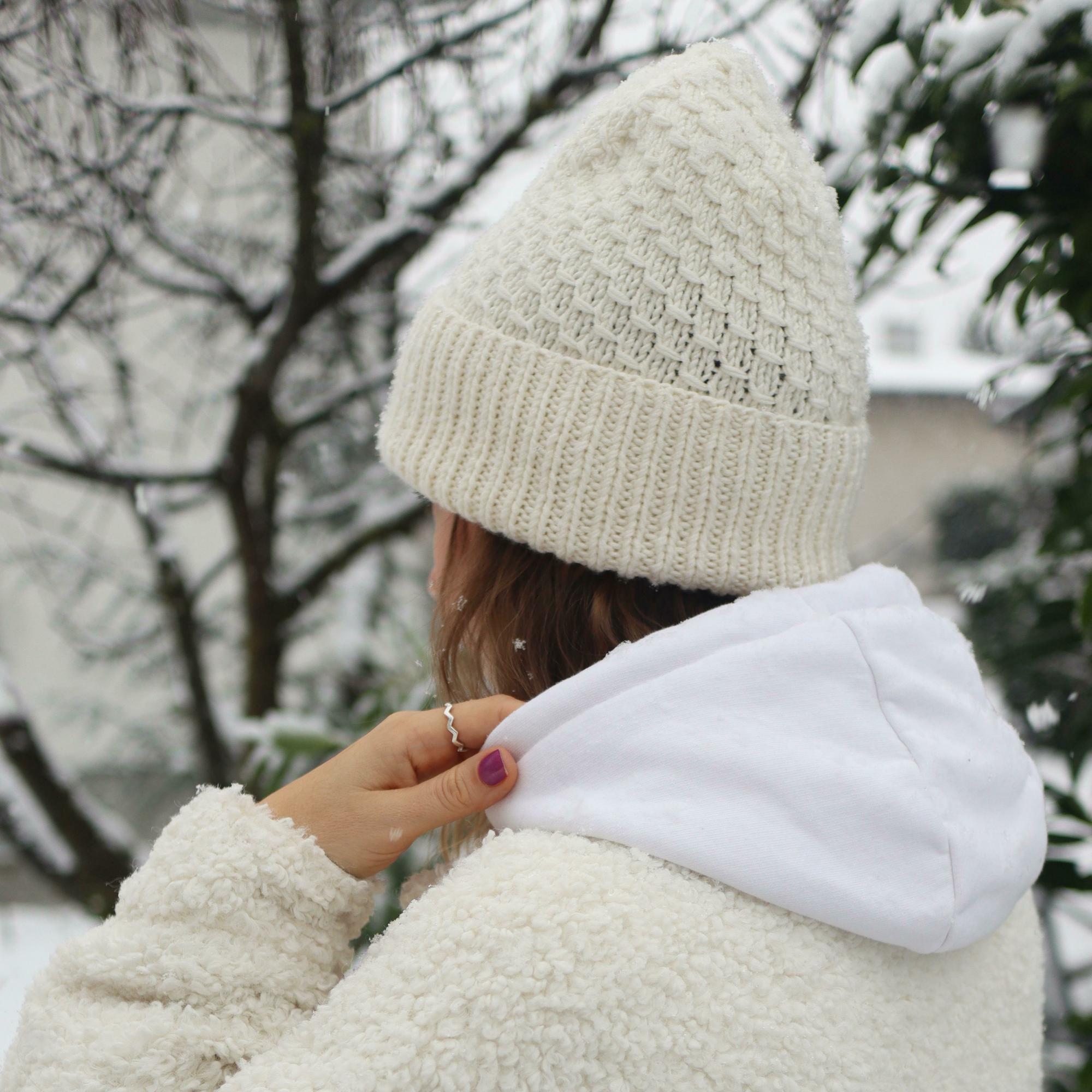 МК по шапке "Spring"  спицами