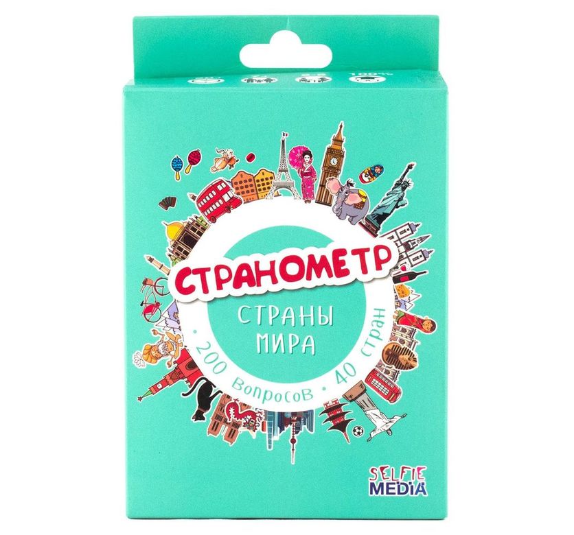 Настольная игра "Странометр: Страны мира"
