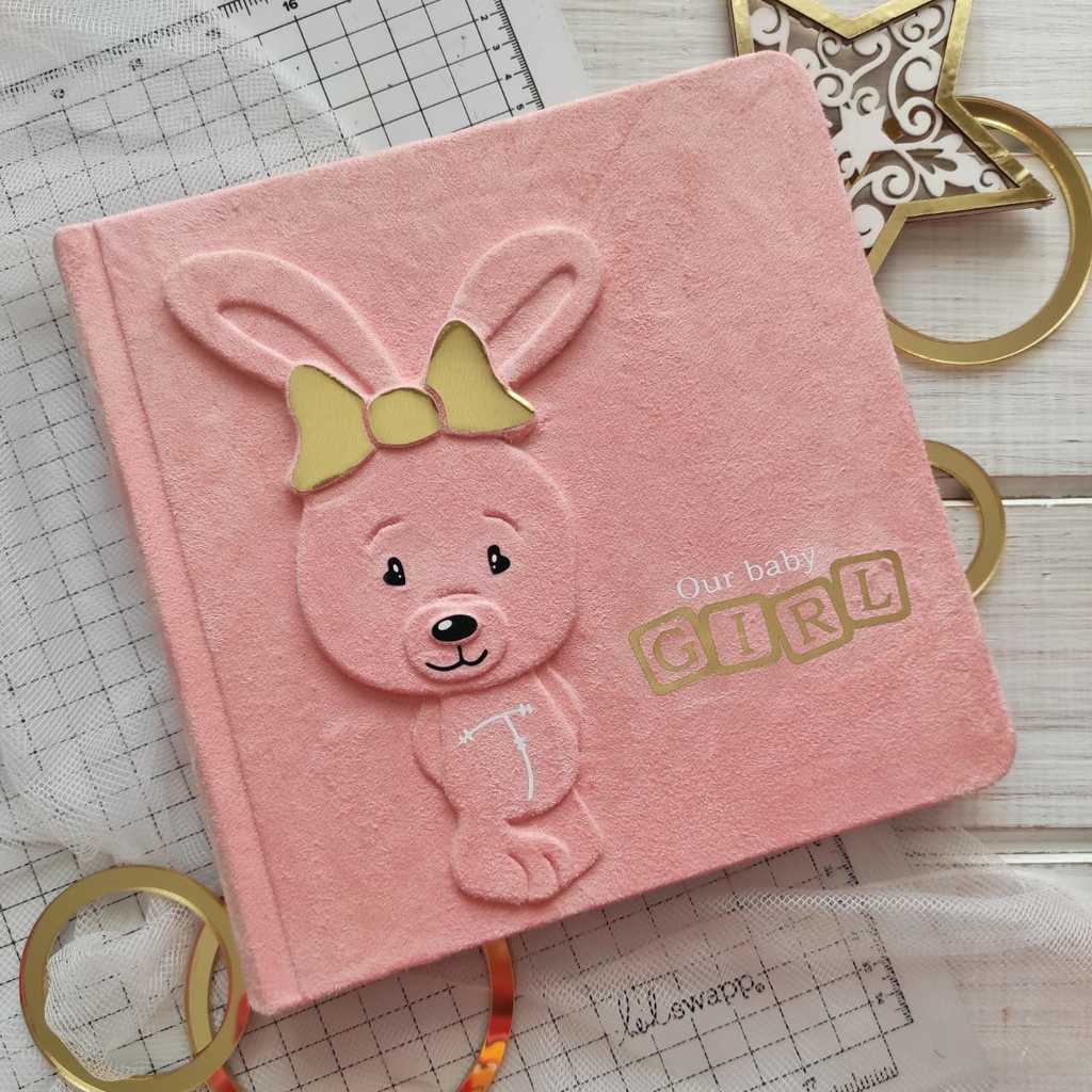 Заготовка для тиснения с элементами из термотрансферной пленки "Зайка"