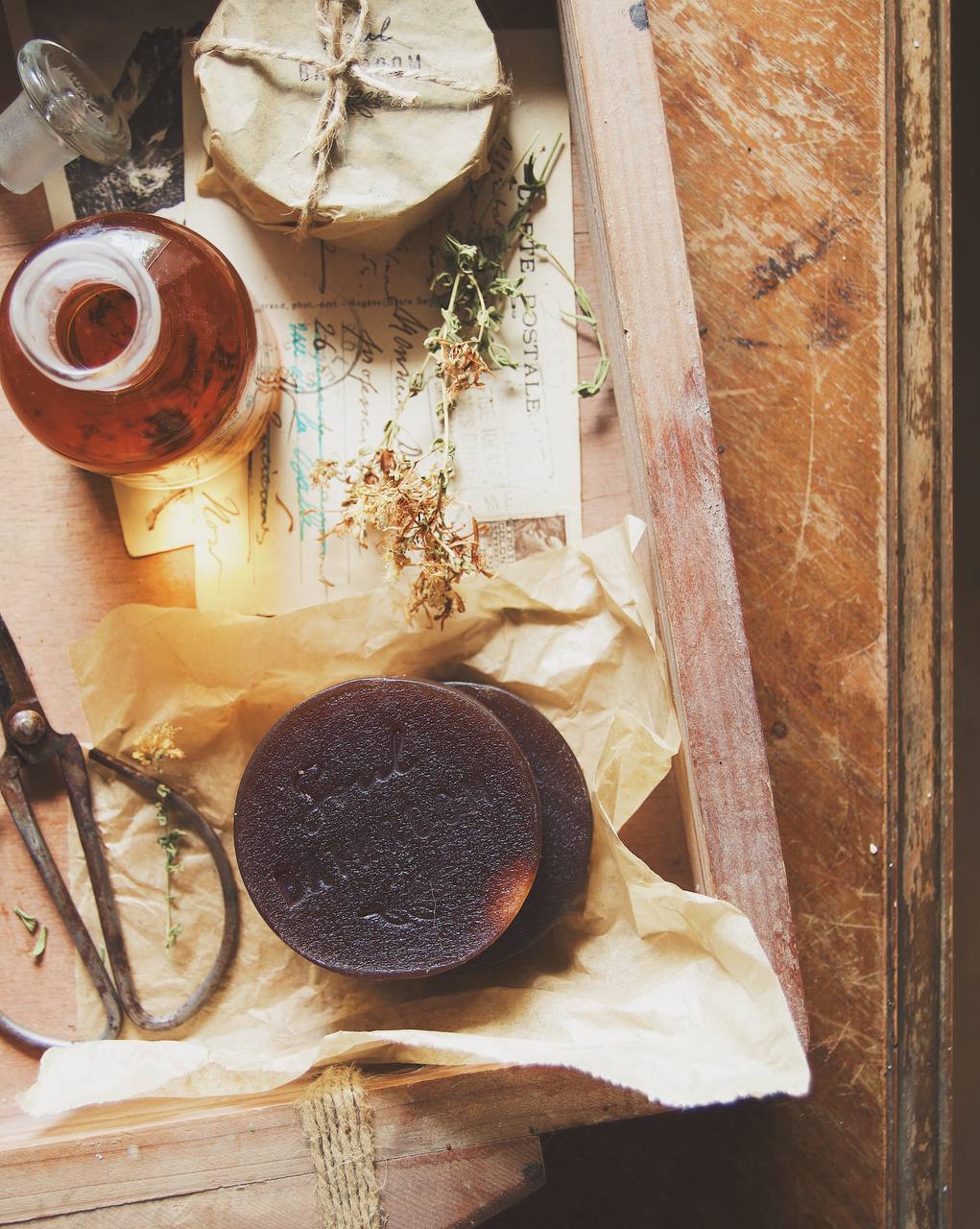 Глицериновое мыло "Зверобой"