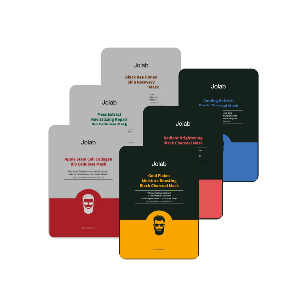 НАБОР ИЗ 6 МУЖСКИХ МАСОК