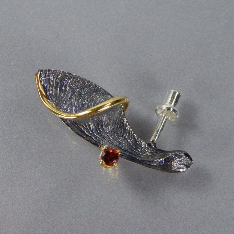 Семечко клена серьги