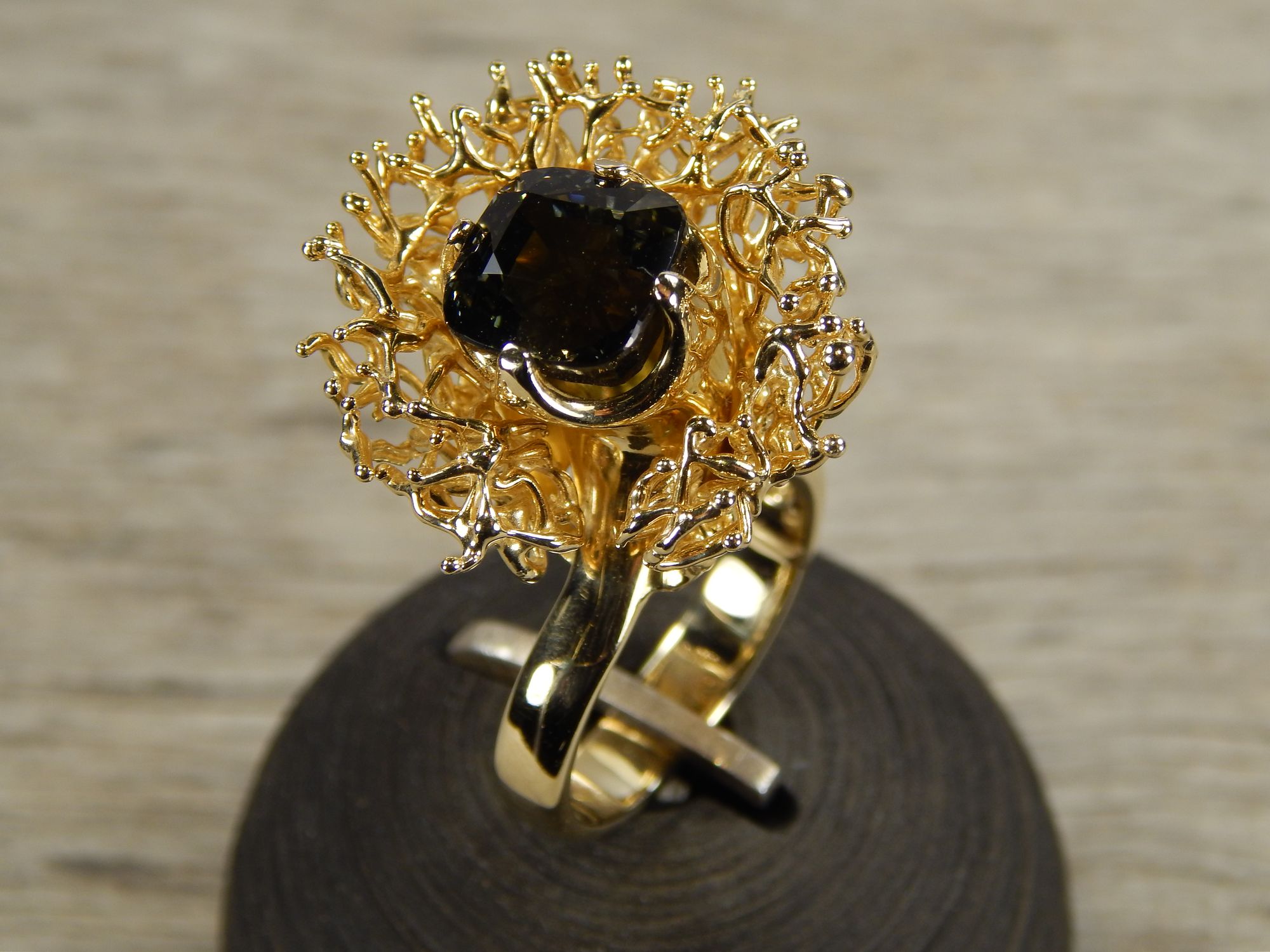 Золотое кольцо "Морская Лилия"