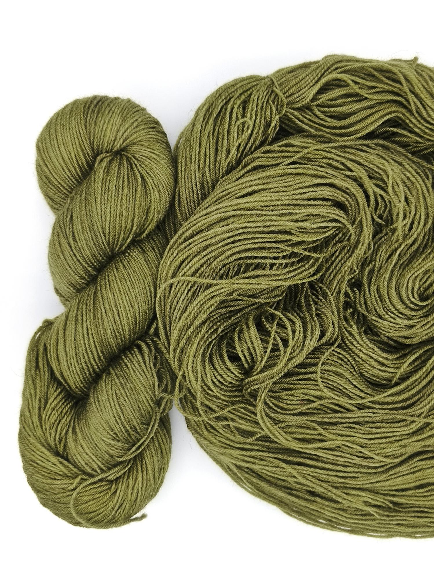 Пряжа ручного окрашивания, 100 гр/420 м, 75% меринос, 25% ПА, 75420