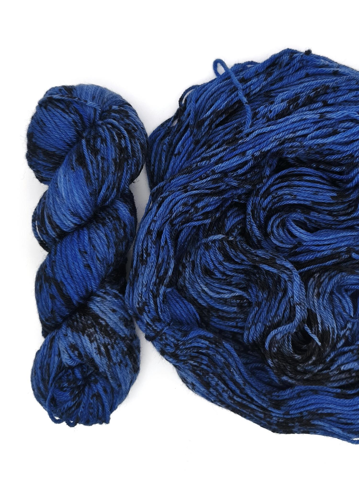 Пряжа ручного окрашивания, 100 гр/420 м, 75% меринос, 25% ПА, 100205