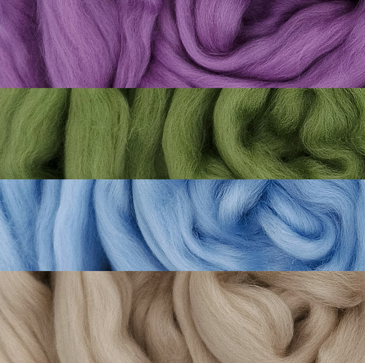 Набор шерсть тонкая Пехорка 21-23 микрона 200 гр