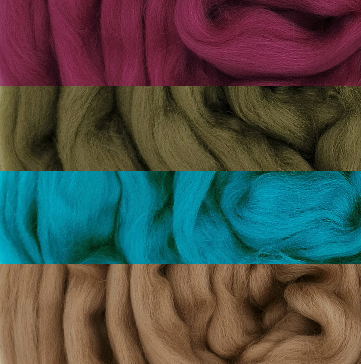 Набор шерсть тонкая Пехорка 21-23 микрона 200 гр