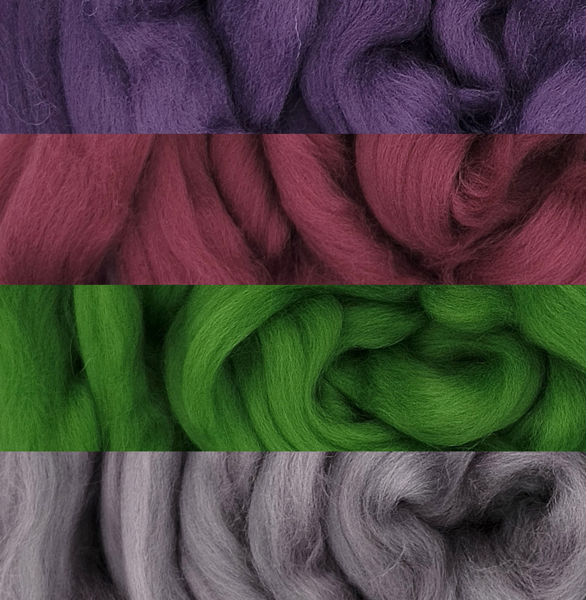 Набор шерсть тонкая Пехорка 21-23 микрона 200 гр