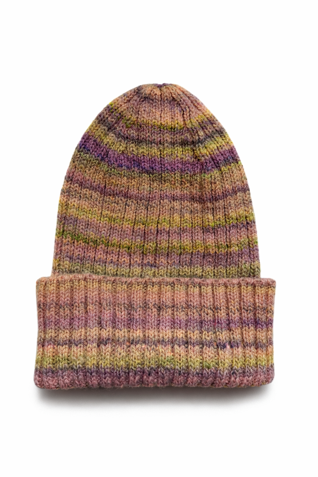 Шапка вязаная, меринос ручного прядения