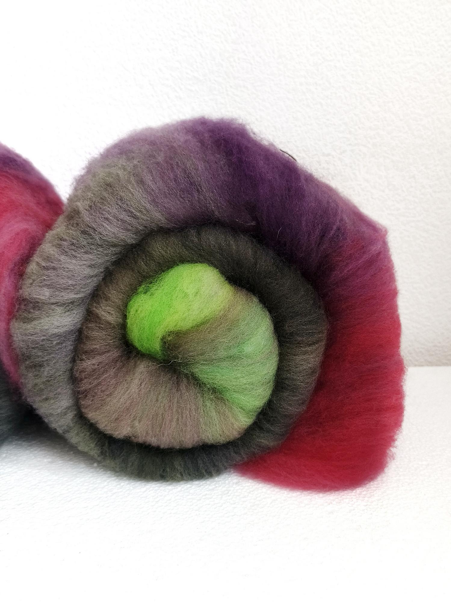 Кудель (батт)  для прядения, 60 гр