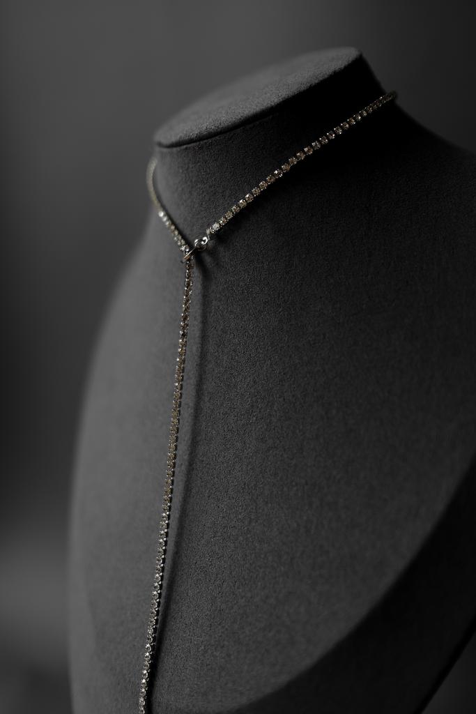 Галстук ВИКТОРИ из стразовой цепи