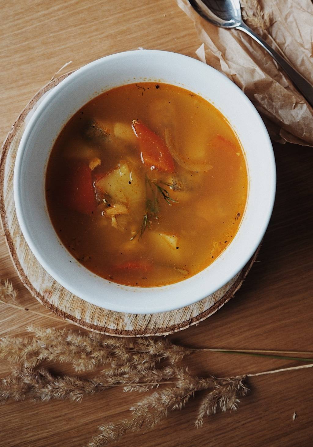 Уха из лосося и судака