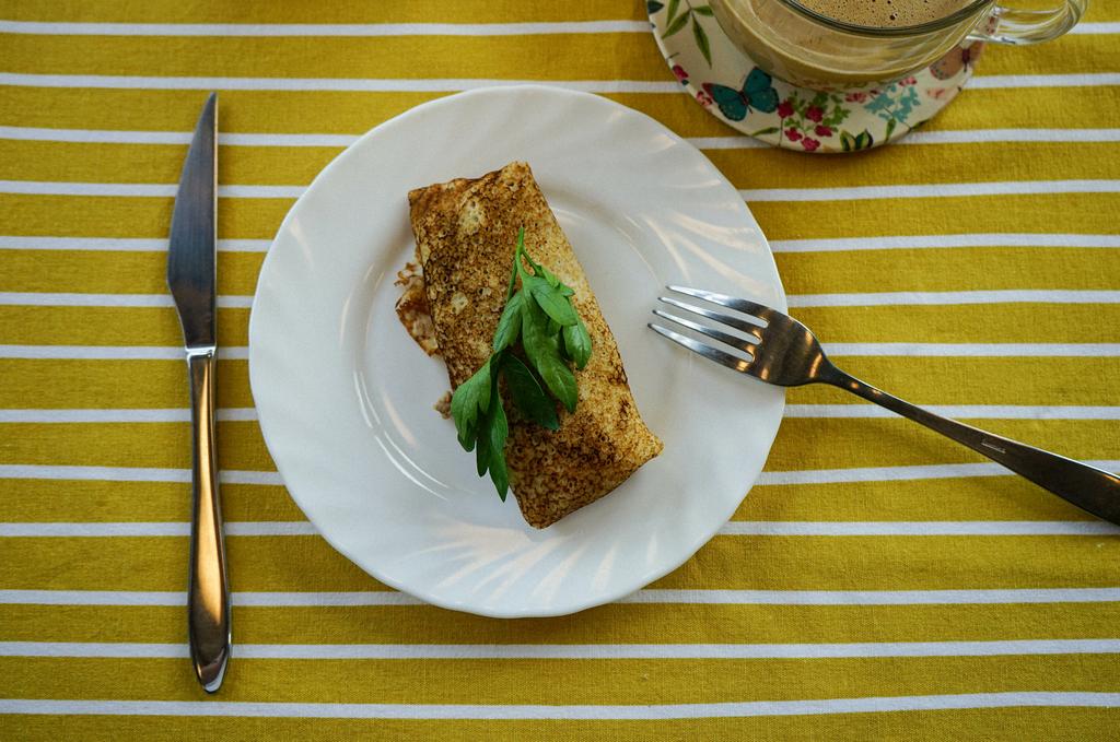 Блинчик с мясом