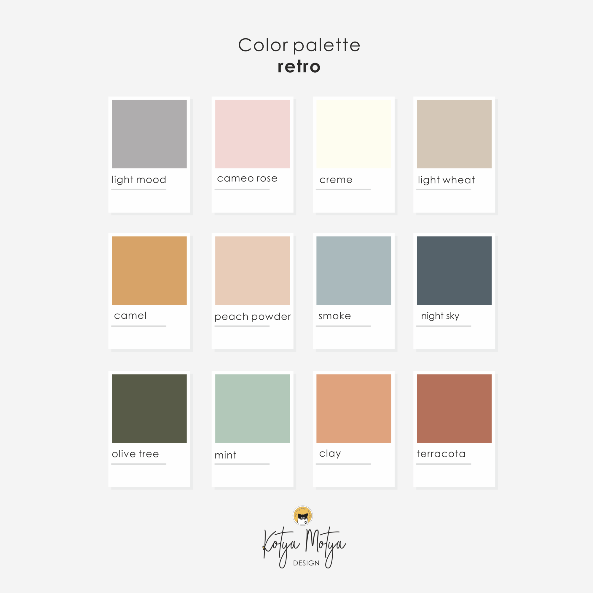 Наклейки на стену "Гранитная крошка терраццо"