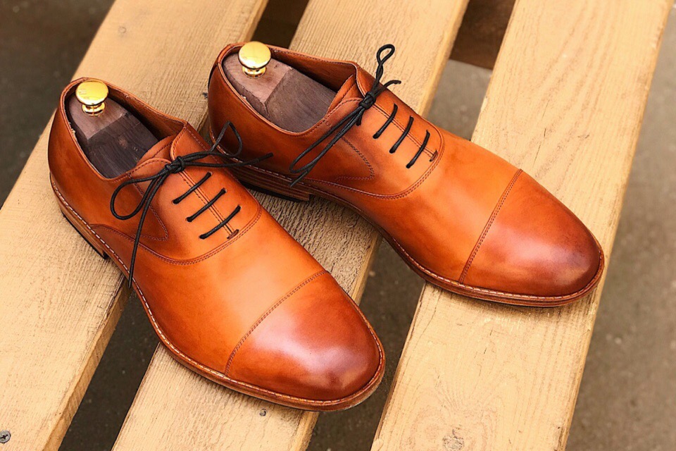 Оксфорды классические (рыжие)