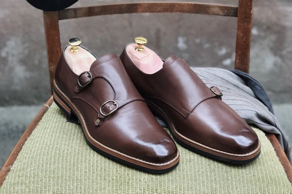 Монки на резиновой подошве (коричневые)