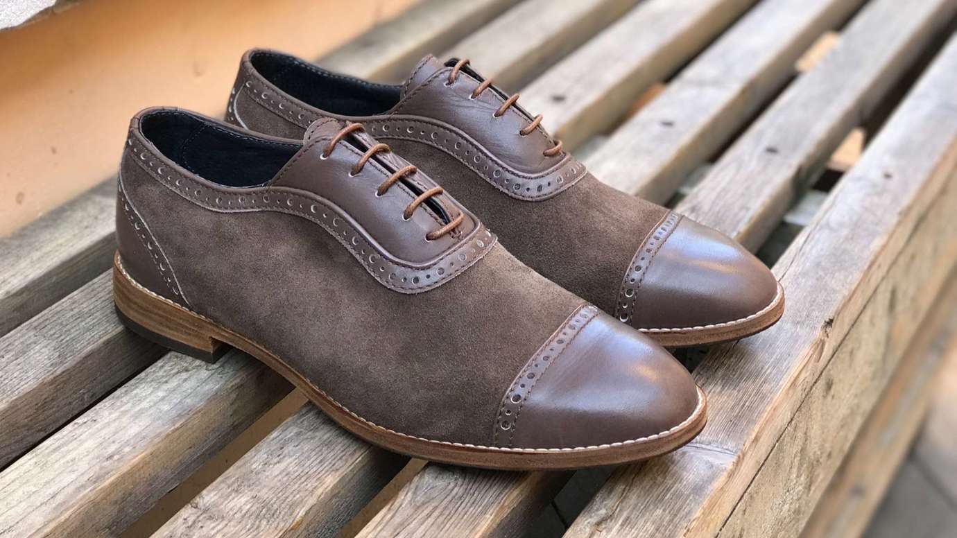 Оксфорды аделаиды (коричневые)