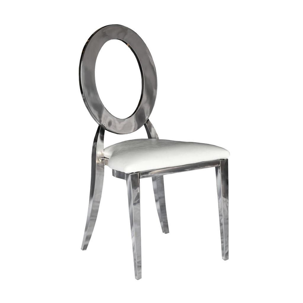 Стул "Версаль" серебряный1