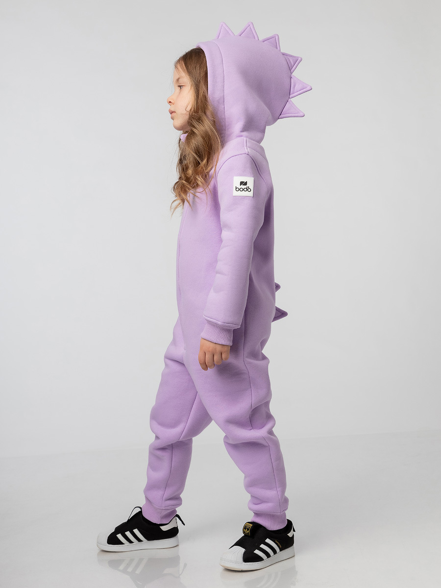 Комбинезон "Дино" от "Bodo" - лаванда р. 92-98 см
