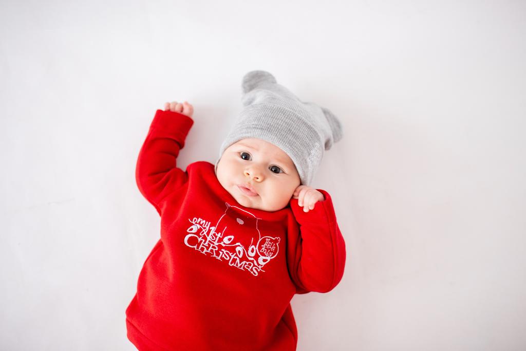 Шапка с ушками и завязками "HelloBaby" шерсть/акрил -LIGHT- цвета разные р. 0/6 мес