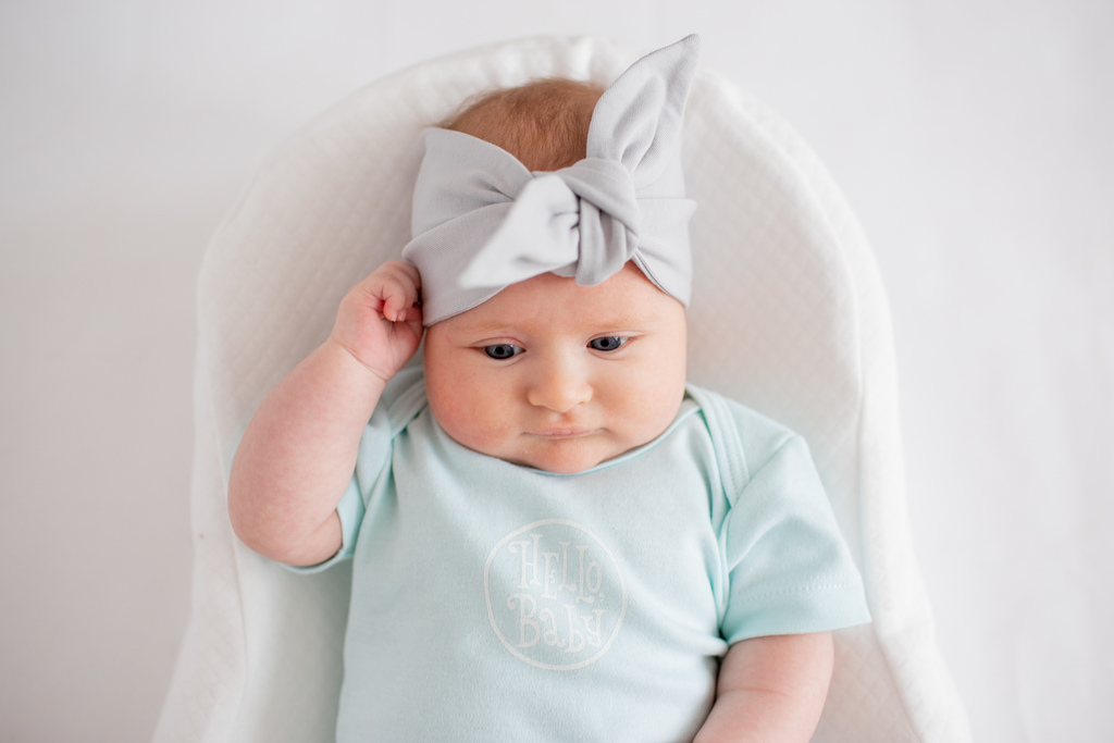 Солоха трикотажная от "Hello, Baby" (46-51, 52-57 см) - серый