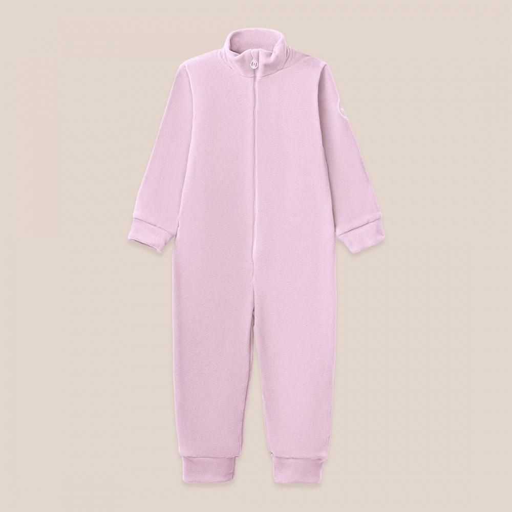 Комбинезон флисовый от "Lemive" (116 - розовый) +6 см к размеру