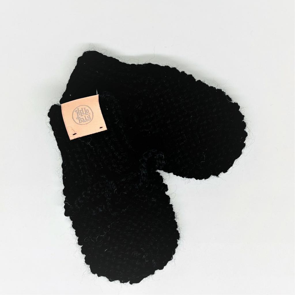 Вязаные варежки митенки из мягкой шерсти Hello,Baby (0-1 год ) - цвета разные