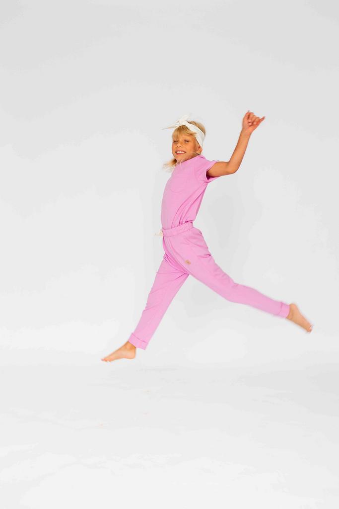 Костюм летний "Hello,Baby" р. 80-128 см - Simple - розовый