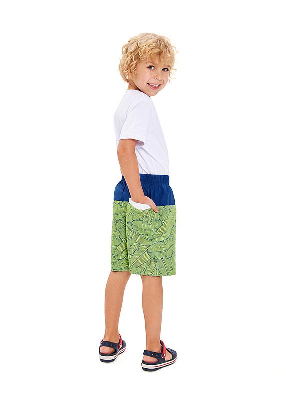 Шорты купальные "Игл"  от "Oldos" - желтый/синий р. 92 и 98 см