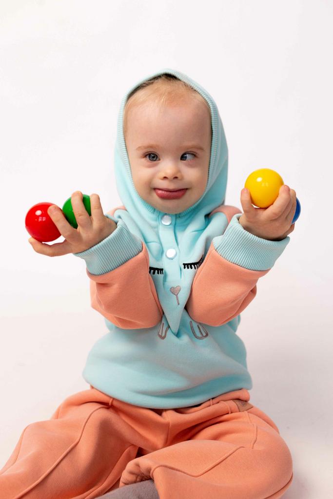 Набор сенсорных мячиков "Hello,Baby" - 4 основных цвета