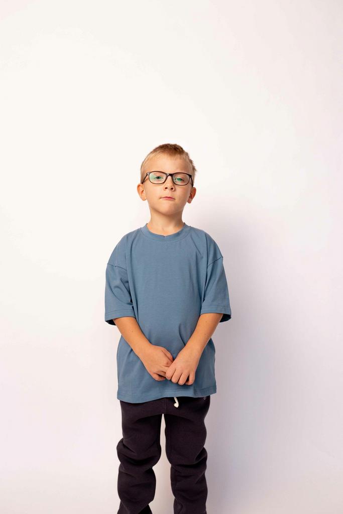 Футболка "Base" Hello, Baby (р. 86-128 см) - блустоун