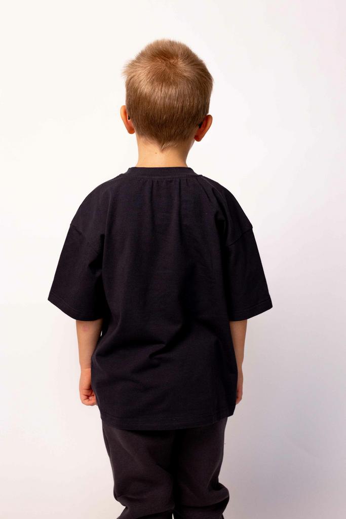 Футболка "Base" Hello, Baby (р. 86-134 см) - графит