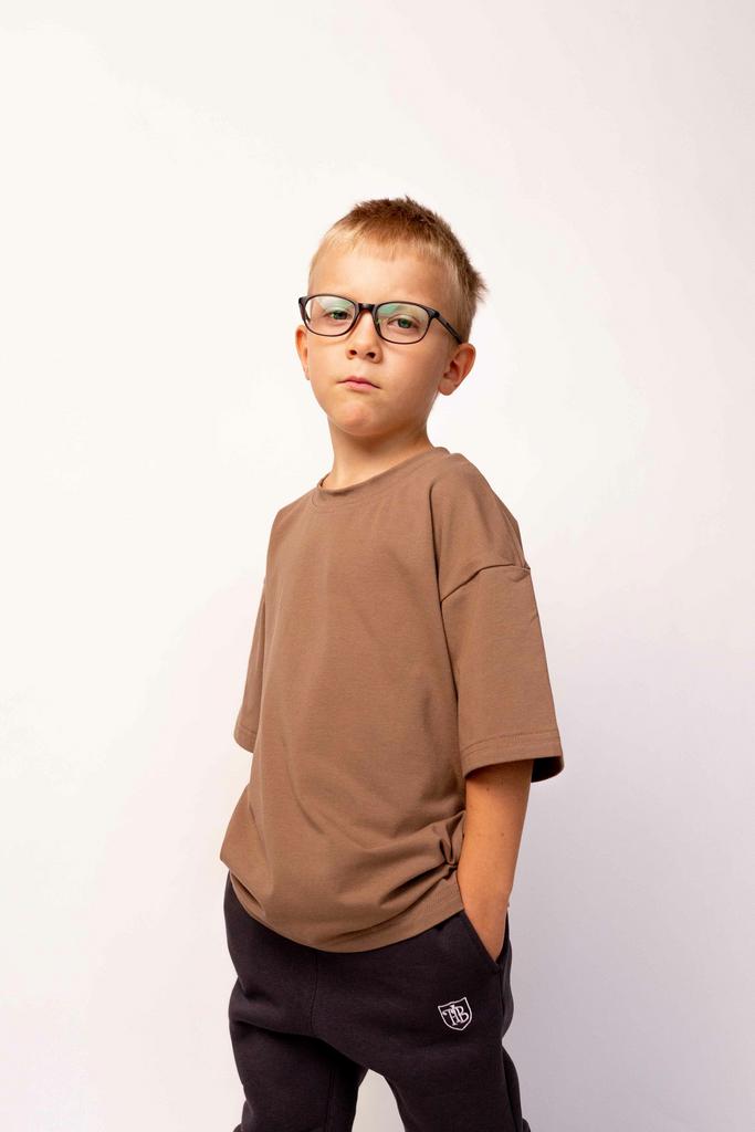 Футболка "Base" Hello, Baby (р. 86-128 см) - какао