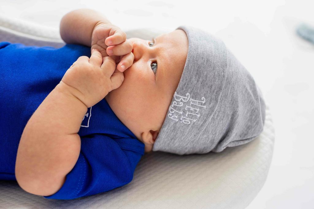 Шапки хлопковые Hello,Baby - модель Blank - р. 0/6 мес (цвета разные)