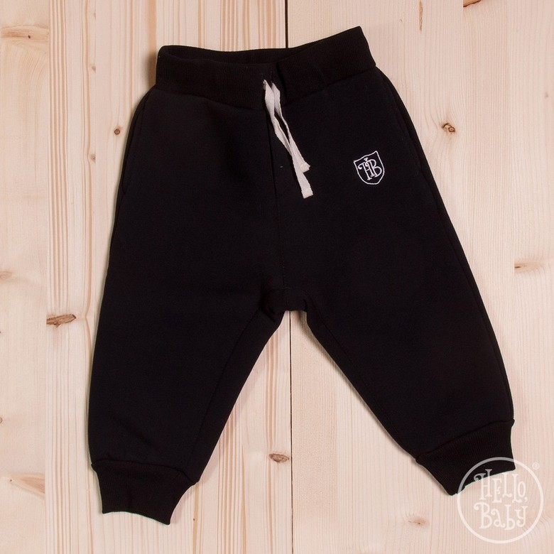 Брюки workout "Hello, Baby" р. 74-80 см - черный