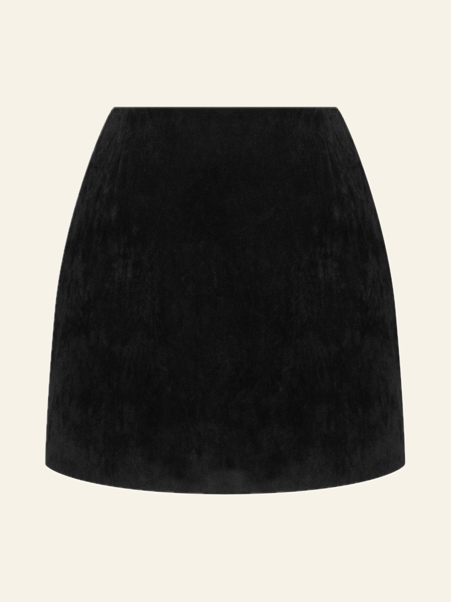 Мини-юбка из замши