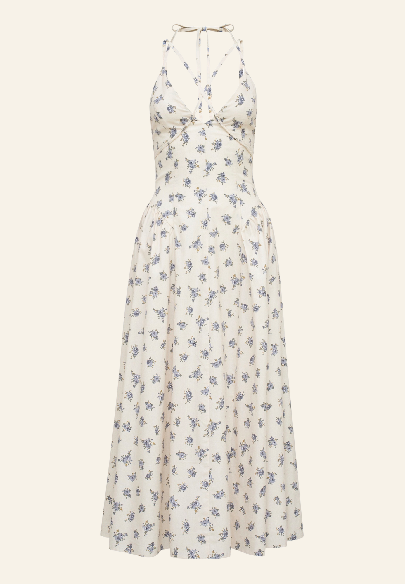 Платье "Адель" в цветок
