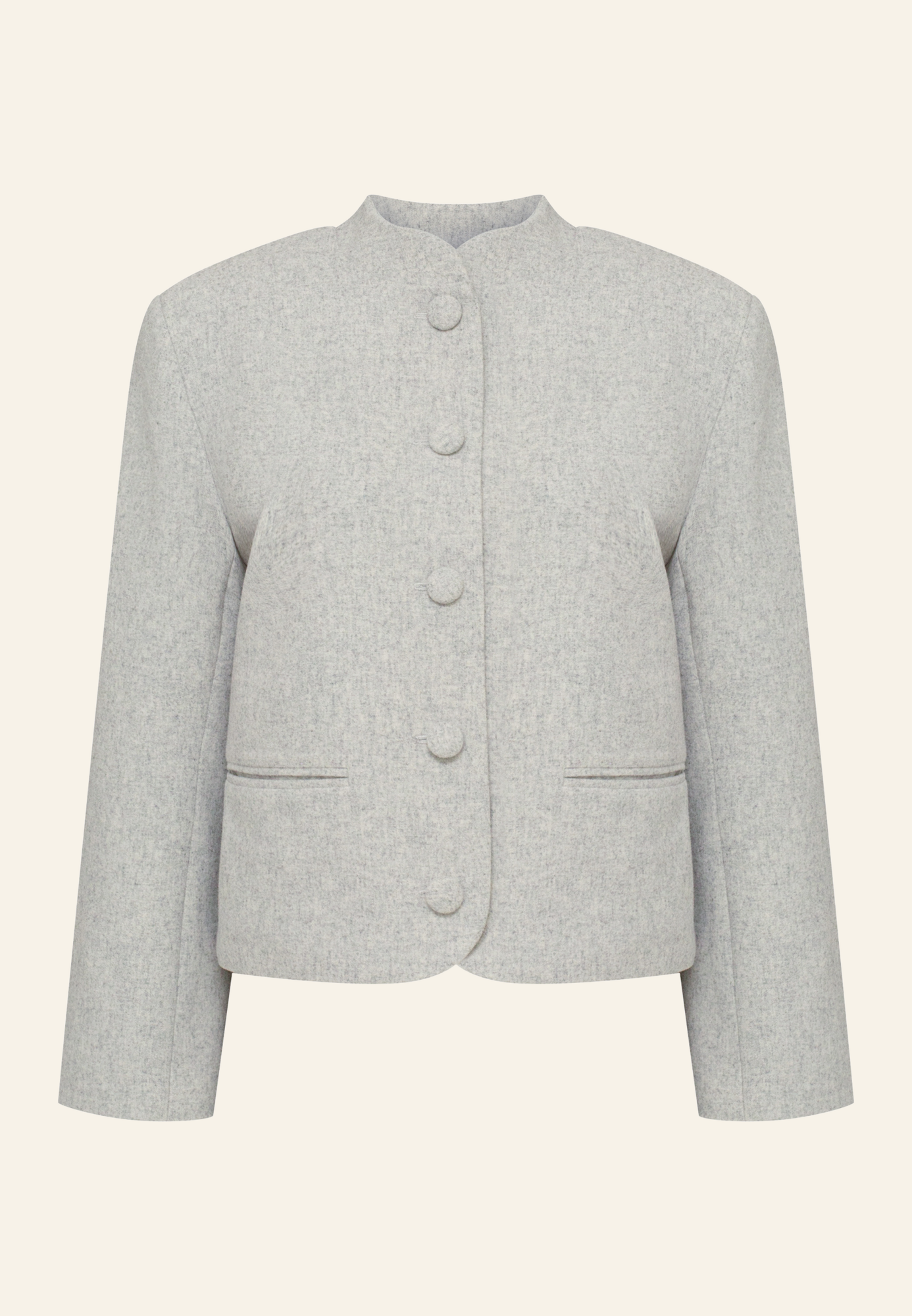 Жакет "Ким" в сером цвете