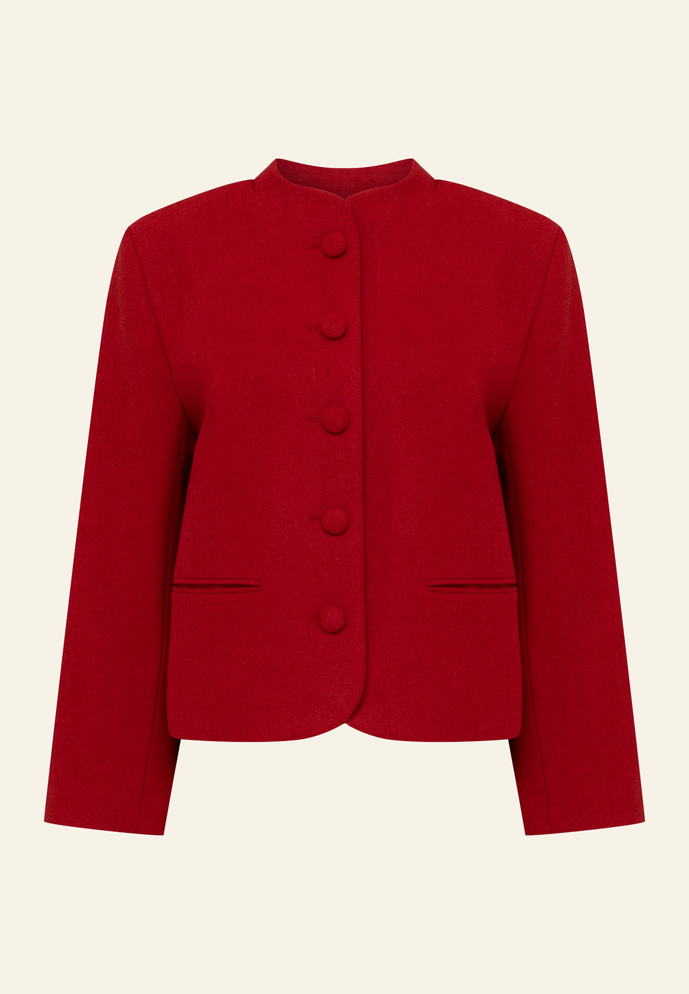 Жакет "Ким" в красном цвете