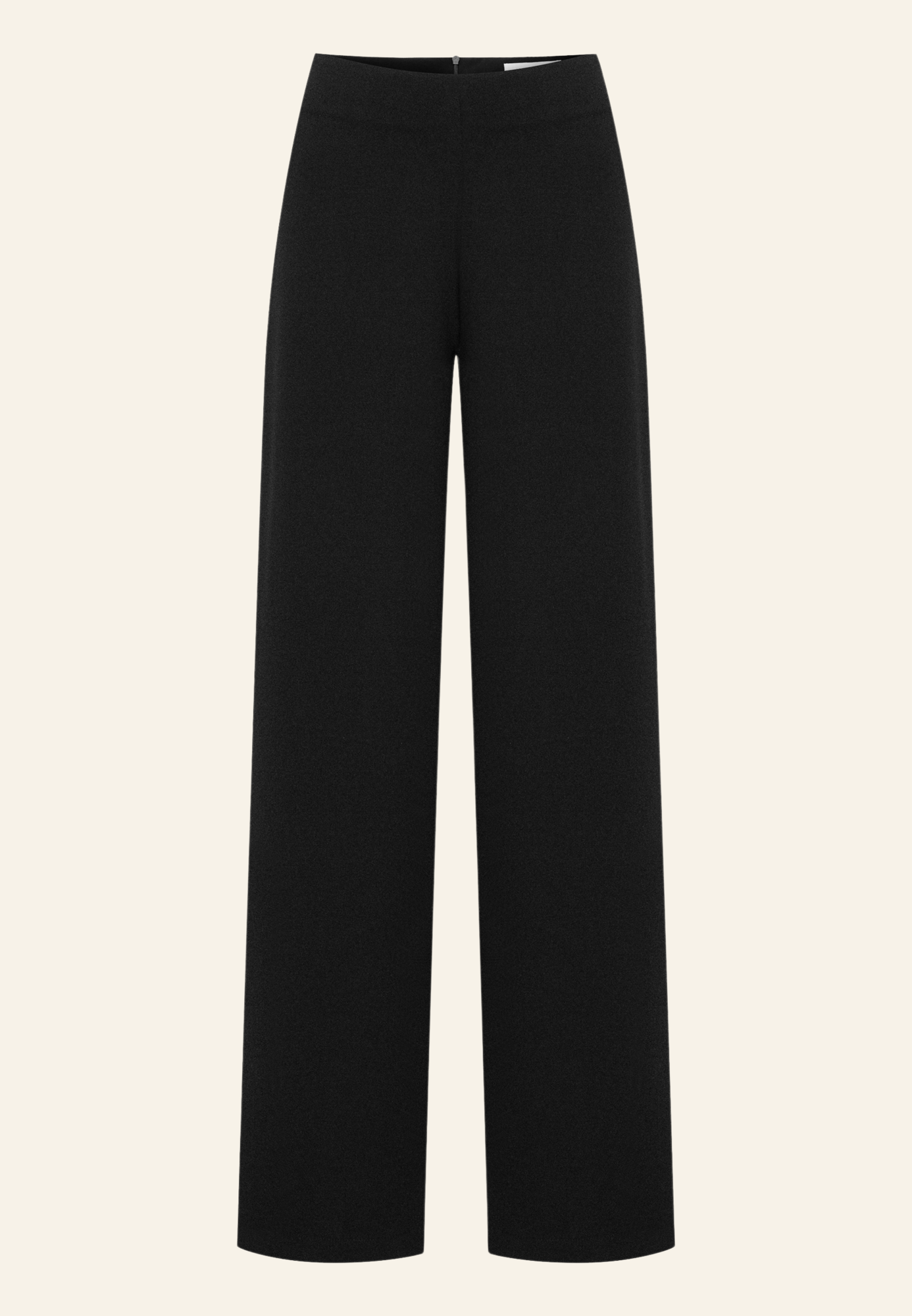 Брюки прямого кроя черного цвета