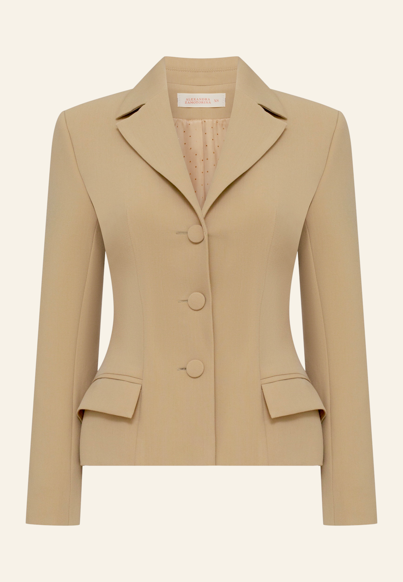 Жакет "Саманта" в горчичном цвете